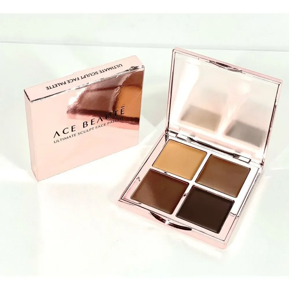 Ace Beaute Ultimate Sculpt Face Contouring Palette ~ 4 CREAM Shades LE NIB $42